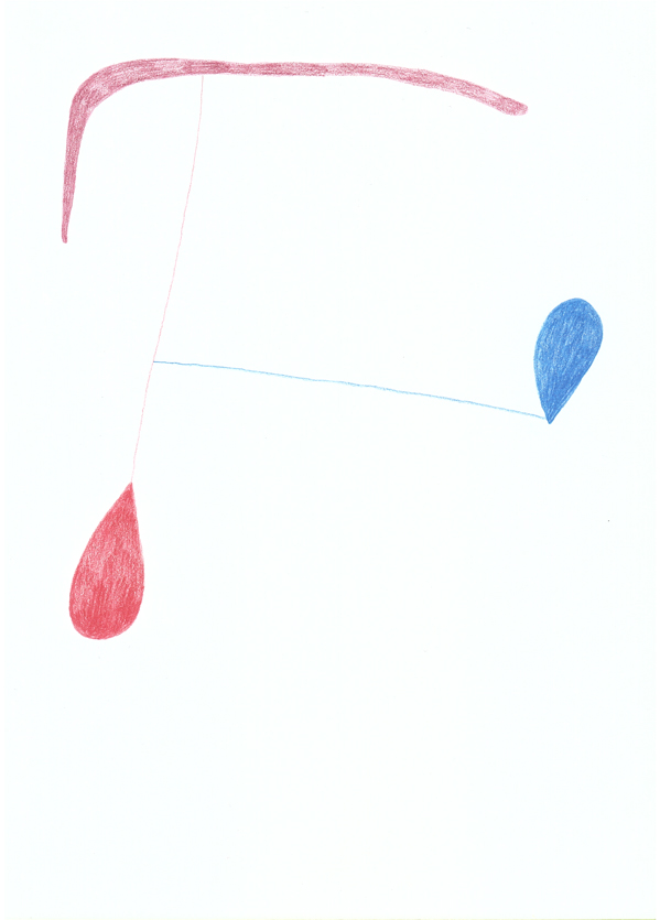, 2012, Coloured pencil on paper, 29 x 21 cm, , unique artwork