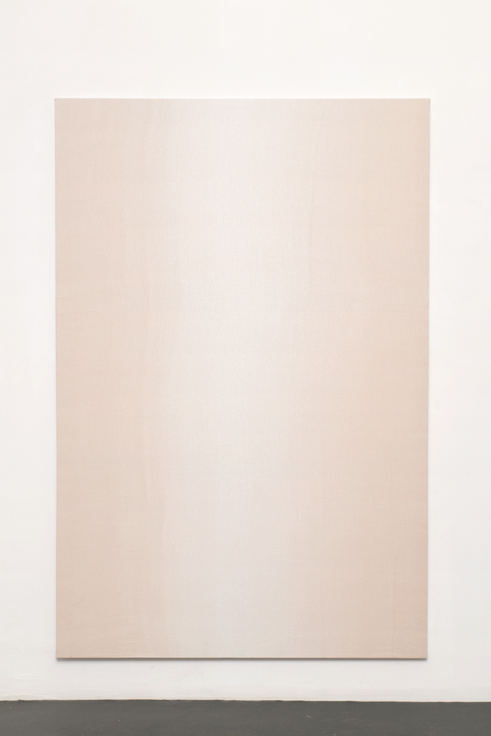 , 2014, Tinted linen, 195 x 130 cm, , photo: Aurélien Mole