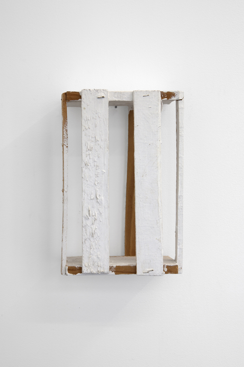 , 2011, Wood, nail, staples and painting, 24 x 17 x 10 cm, , unique artwork, Photo: Isabelle Giovacchini, Private collection, Buenos Aires, Argentina