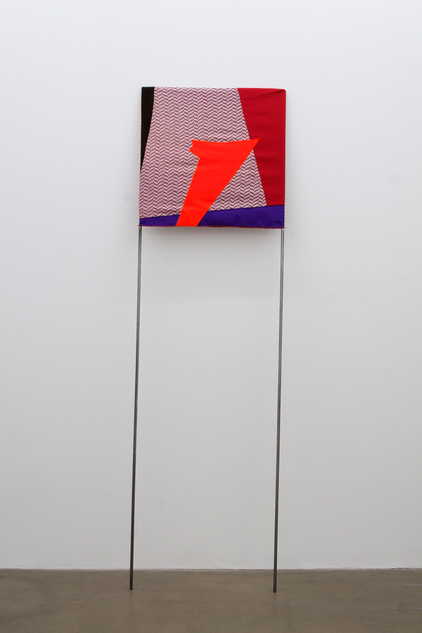, 2011, Sewn fabric and metal, 200 x 58 cm, , unique artwork