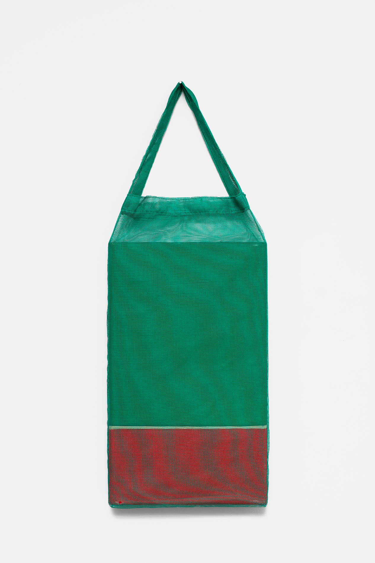 , 2018, Pigments on cotton fabric [batik] and bag, 82 x 30 x 5 cm, , unique artwork, Photo: Aurélien Mole